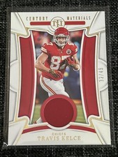 2022 National Treasures Travis Kelce Century Materials Gold 32/49 Jersey CEN-TKE
