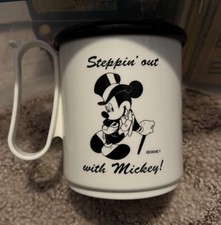 Stepping Out With Mickey 1997 Tupperware Mug