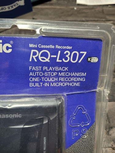 New Panasonic RQ-L307 Recording Fast Playback AutoStop/Mini Cassette Recorder - Picture 8 of 14
