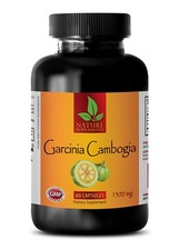 Garcinia Cambogia 60 HCA Extract 1300mg - Weight Loss - Fat Burn 1 Bottle 