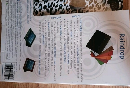 Leather Case For IPAD Screen Protective Film. By Splash. Brand New. A - Picture 3 of 4