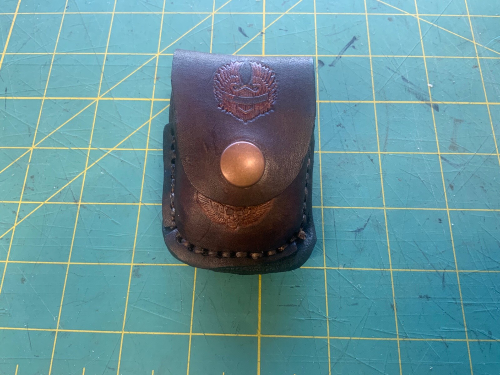 Pouch Brown Leather