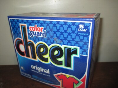 Cheer Color Guard Original Powder Laundry Detergent 26oz 15 Loads | eBay