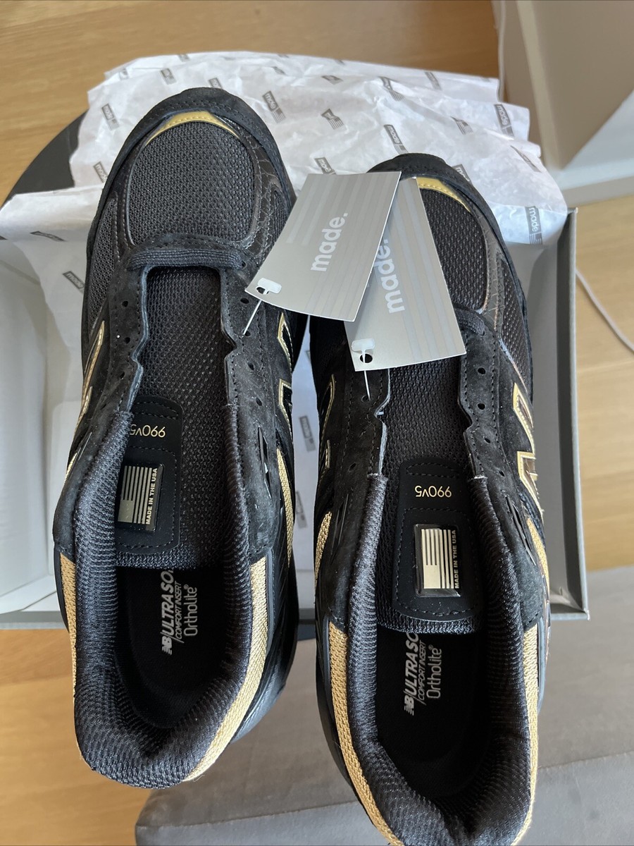 Size 9 - New Balance 990v5 Made in USA Triple Black for sale Size 9 - New Balance 990v5 Made in USA Triple Black for sale