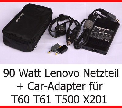 NETZTEIL KFZ ADAPTER LENOVO 41R0139 THINKPAD T60 T61 T420 X60  16/19/20V CAR-5 