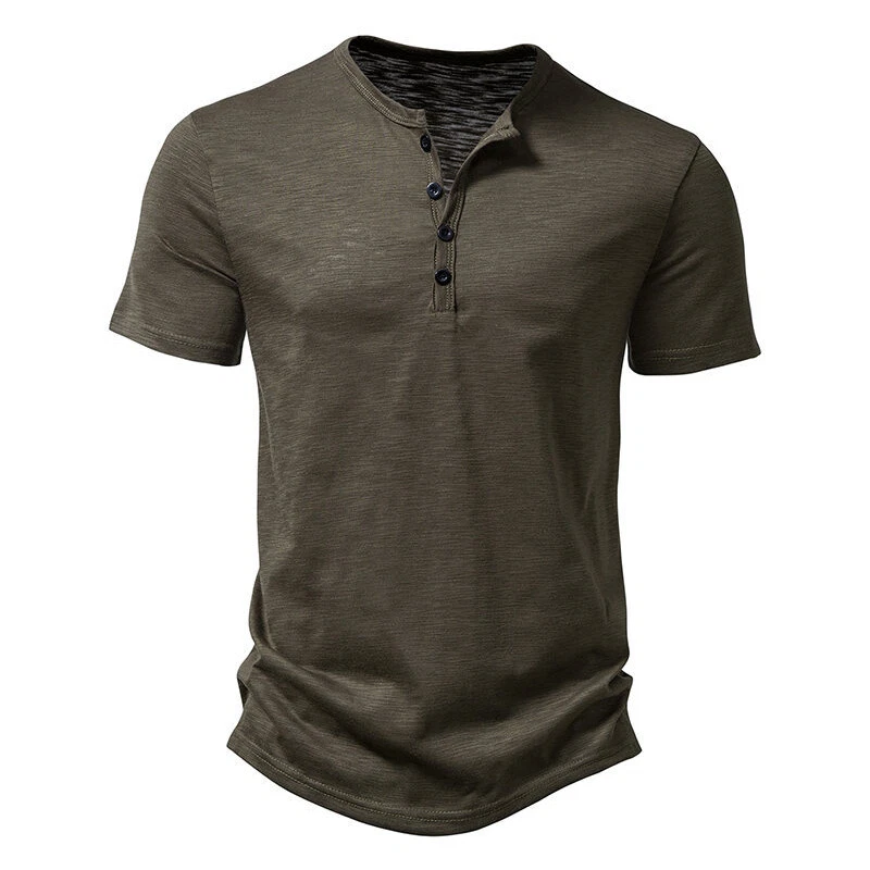 Mens short top sleeve pullovers