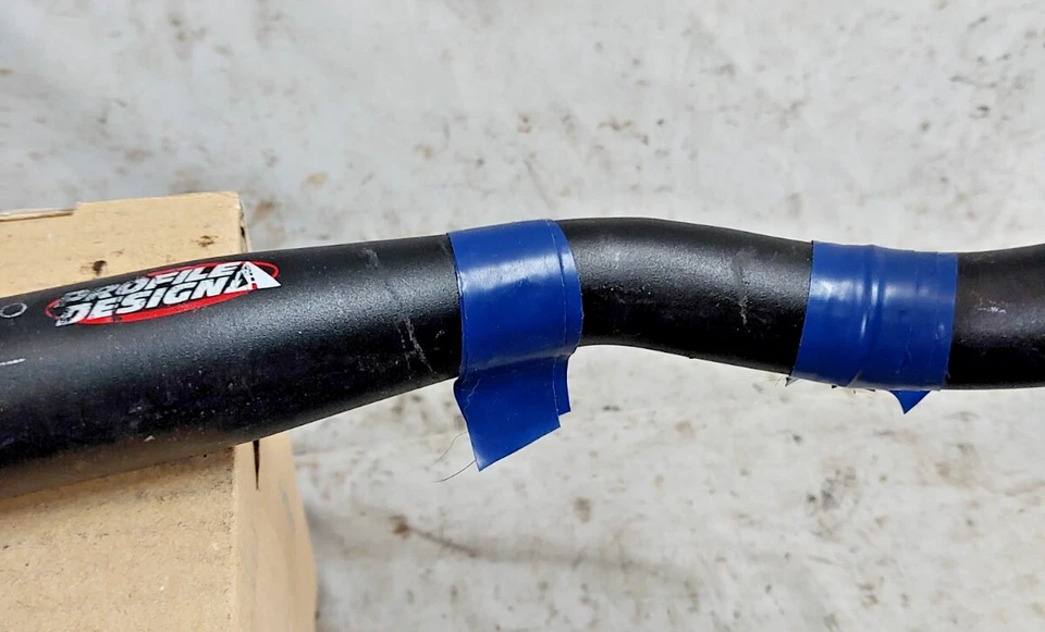 Profile Design Air Wing OS Bullhorn Fixie Bike Handlebar 25.4mm 42cm USA Shipper - Image 4 of 4