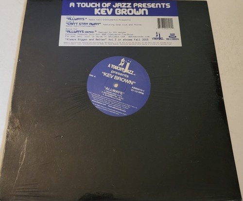 Kev Brown Allways / Can't Stay Away 2003 ABB0010-1 Hip Hop SEALED MINT