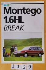 AUSTIN ROVER MONTEGO 1.6 HL BREAK Prospectus 6 pages Fr 1986