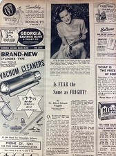 Atlanta GA Print Ad 1948 AJC Shirley Brown 410 Collier Road State Vacuum Hill’s