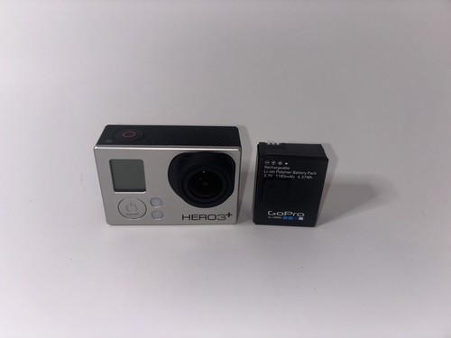 GoPro HERO 3+ Plus srebrny aparat z akcesoriami - Zdjęcie 3 z 4