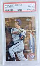 NICK SOLAK PSA 10 2020 TOPPS CHROME BASEBALL #33 ROOKIE REFRACTOR RC GEM MINT 