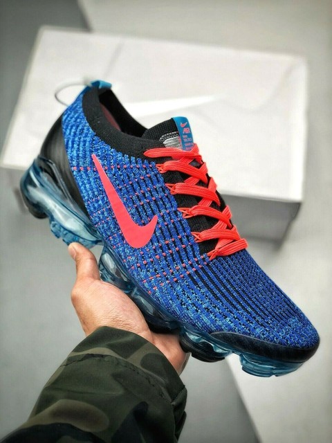 Nike Air VaporMax Flyknit 3 'Blue Fury' Men`s Shoes | Kixify Marketplace