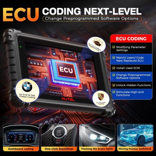 Autel MaxiSys MS906 Pro MK908 ECU C0ding Full System Diagnostic Scanner Tool - Picture 8 of 12