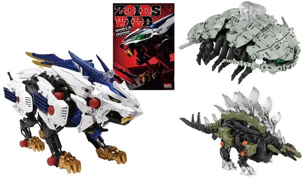 TOMY ZOTDS フィギュアセット NEW Takara Tomy ZOIDS Zoid Wild ZW 13 14 15 Action Figure 3