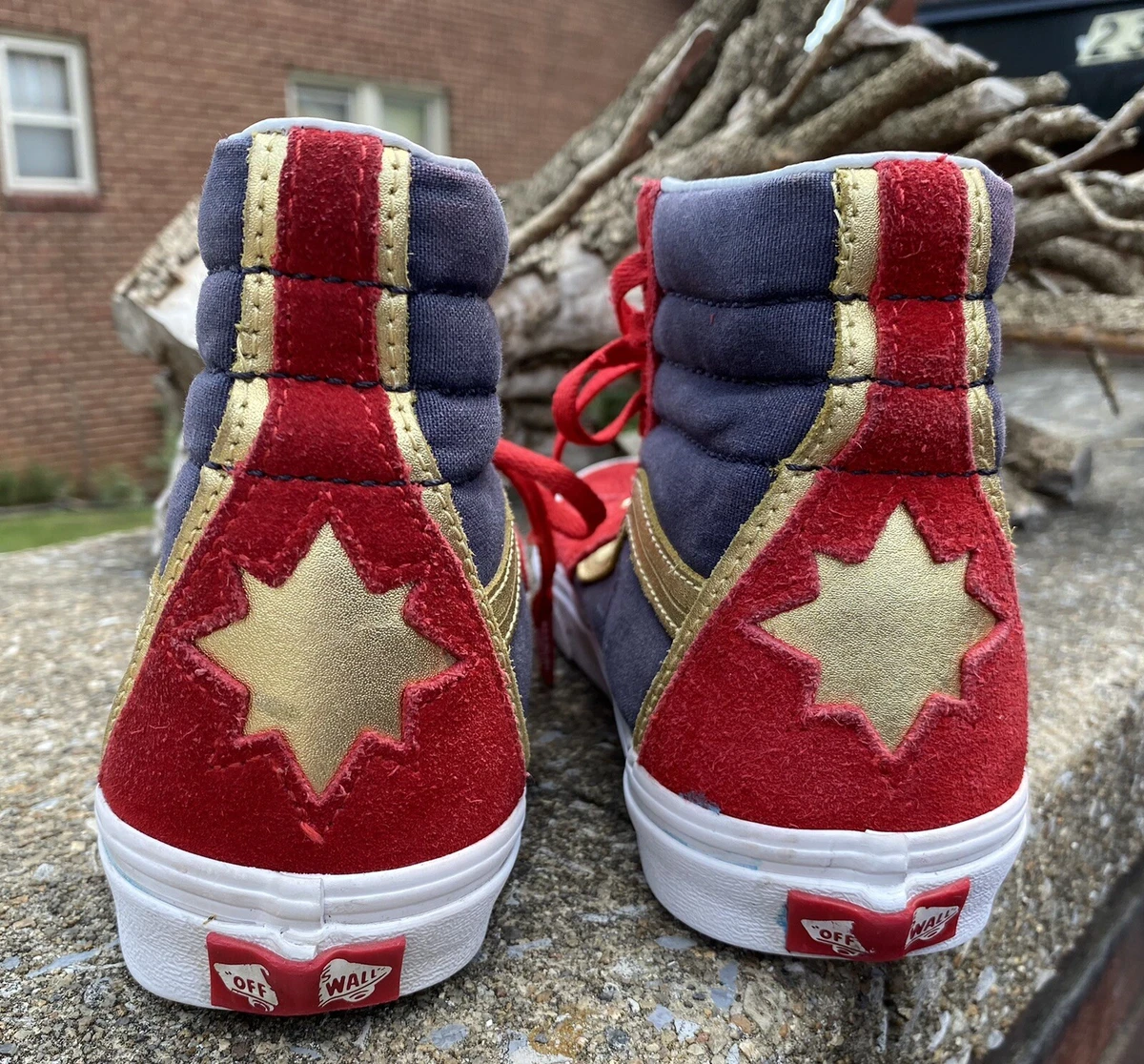 Marvel vans size 7 sale