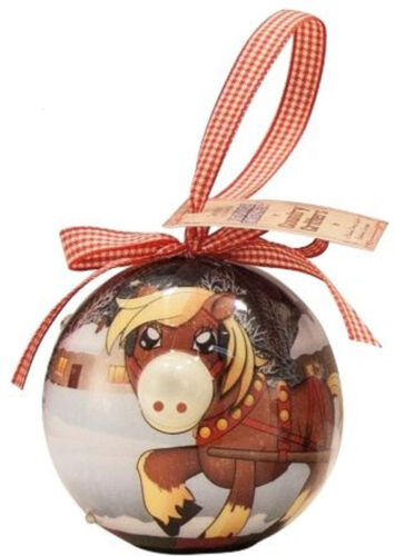 Twinkling Treasures 3D Blinking Christmas Ornament - 3.5" - COUNTRY HORSE
