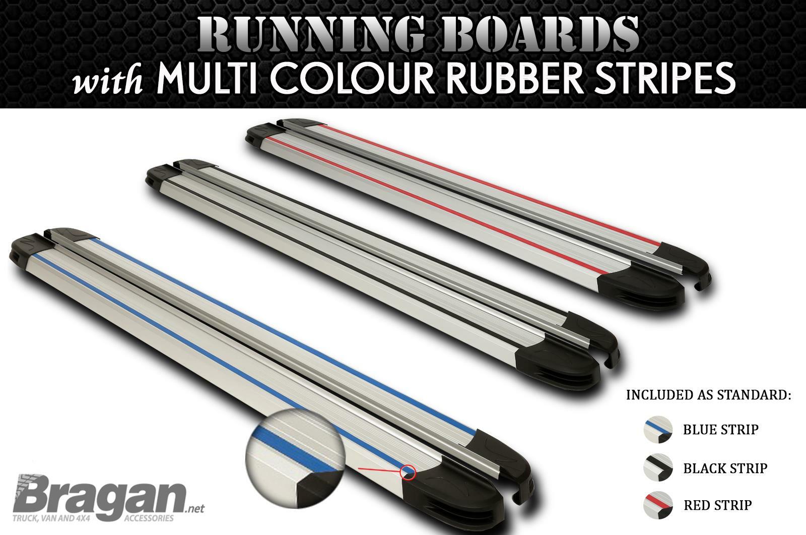 Running Boards MY3 for Mitsubishi L200 Triton Strada 2015-2019 Aluminium -SILVER