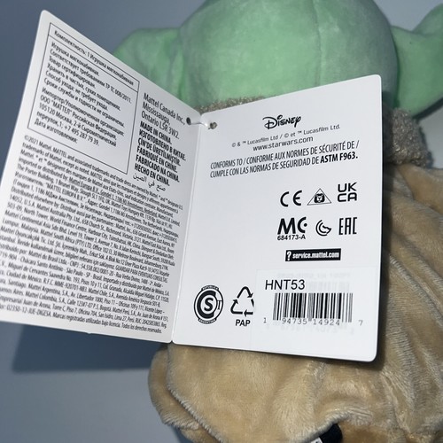 Star Wars Mandalorian The Child Grogu w/ Chain Mail Armor 8" Plush Baby Yoda #7 - Picture 4 of 4