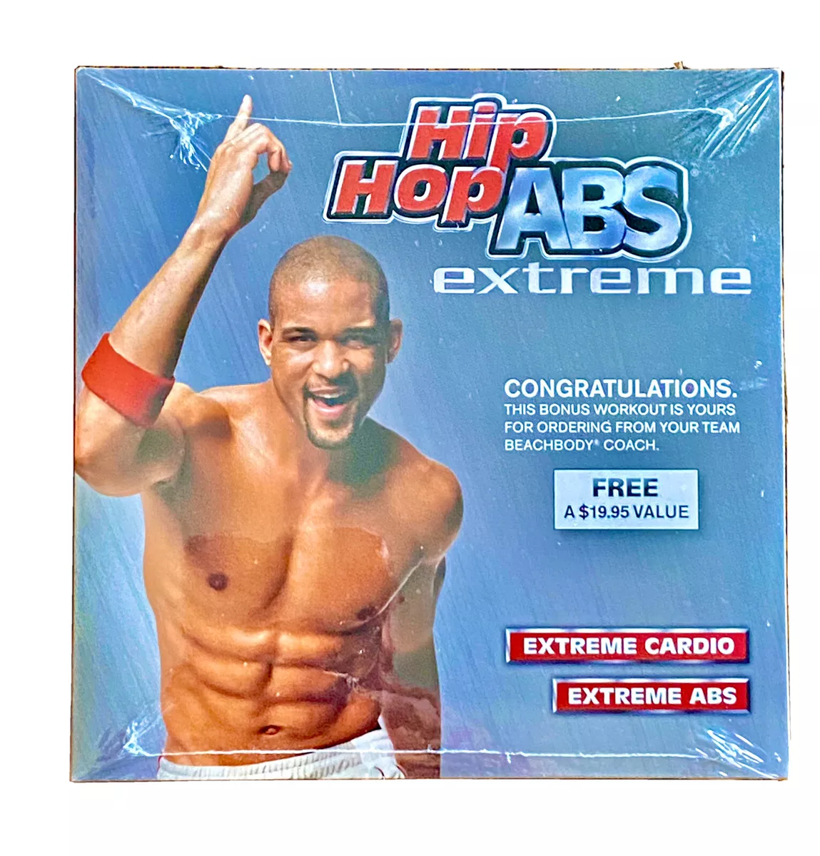 Hip Hop Abs Extreme toning brand new DVD Cardio Beachbody 75 minutes Shaun T