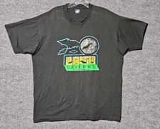 SCREEN STARS BEST VTG 1987 Alabaster Caverns Bats Halloween XL SS Made In USA