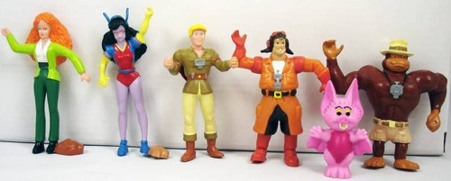Ghostbusters Filmation - Set complet de 13 figurines pvc Yolanda - Picture 2 of 3