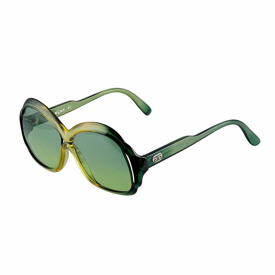 Gafas de sol vintage Givenchy VII Col. Aqua 52-15-125 Canadá Foto 2 de 3