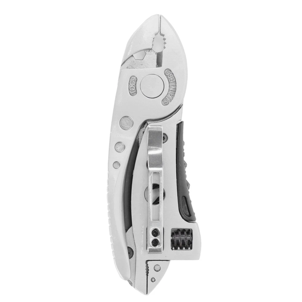 Multi Tool Adjustable Wrench Screwdriver Emergency Gear For Survival DEK