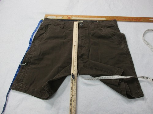 Red Head Shorts Men's 38 L8in Brown Canvas Cotton Zipper Pockets Hiking Camping - Bild 6 von 16