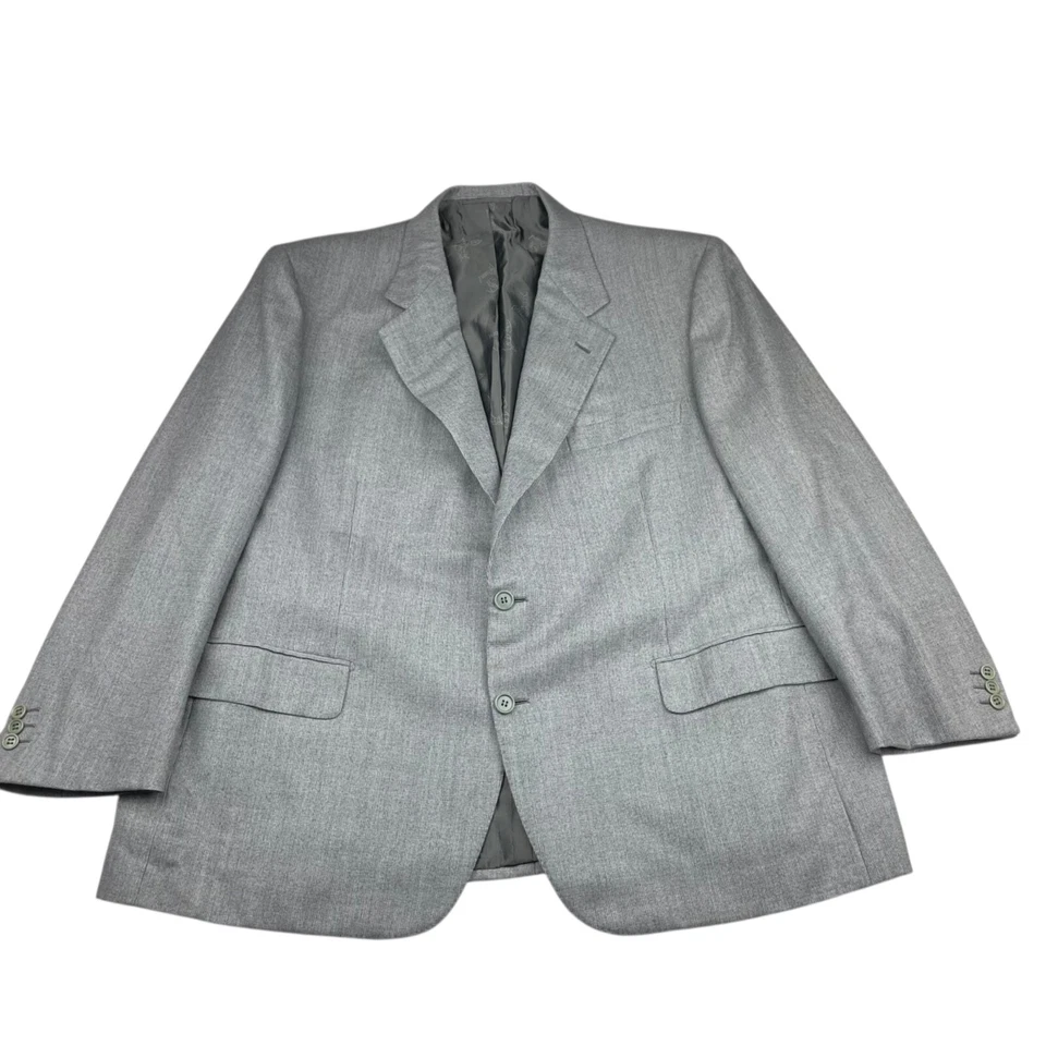 Brioni 男式 Palatino 100% 羊毛 2 按钮西装外套灰色 • 意大利 • 48R 美国 | 58 EU — 第 2/4 张图片