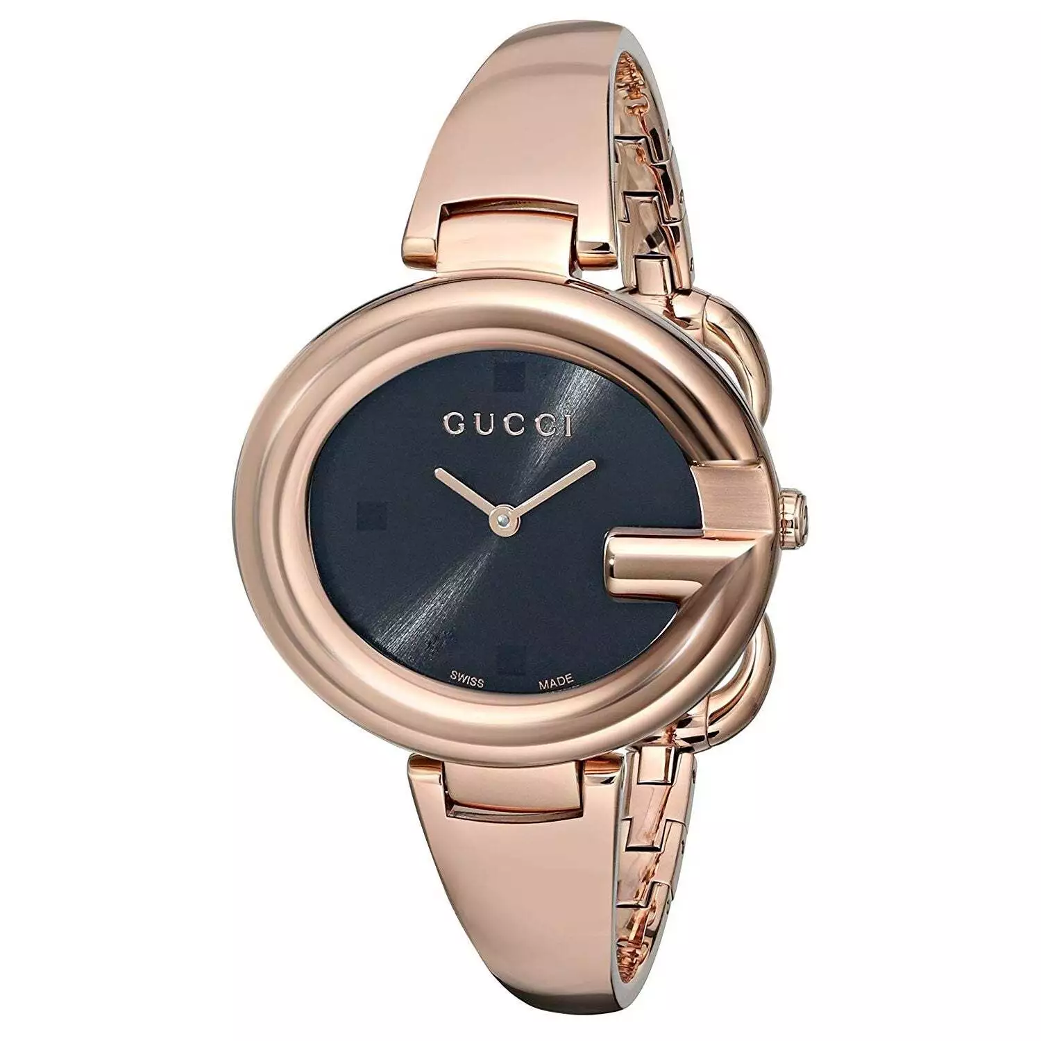 Montre femme Gucci YA134305 G Timeless 36 mm en acier inoxydable teinte rose