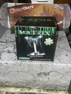 Matrix Movie 300 Piece Puzzle Loot Crate Exclusive - New in Box - Never Used