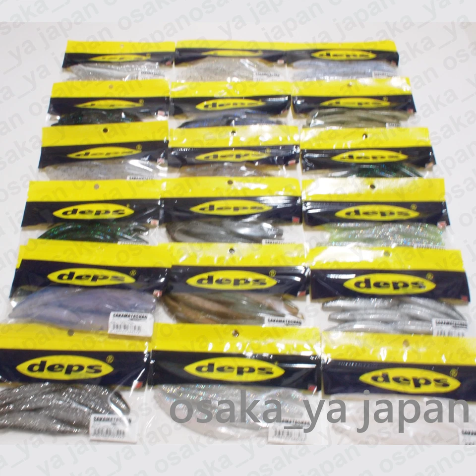 Deps Sakamata Shad 6 inch Soft Plastic Fluke Jerkbait(Choose Colors) IN STOCK - Image 2 of 3