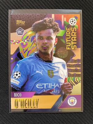 Topps UCC Gold 2024/25 - Nico O`REILLY RC - Manchester City Rookie