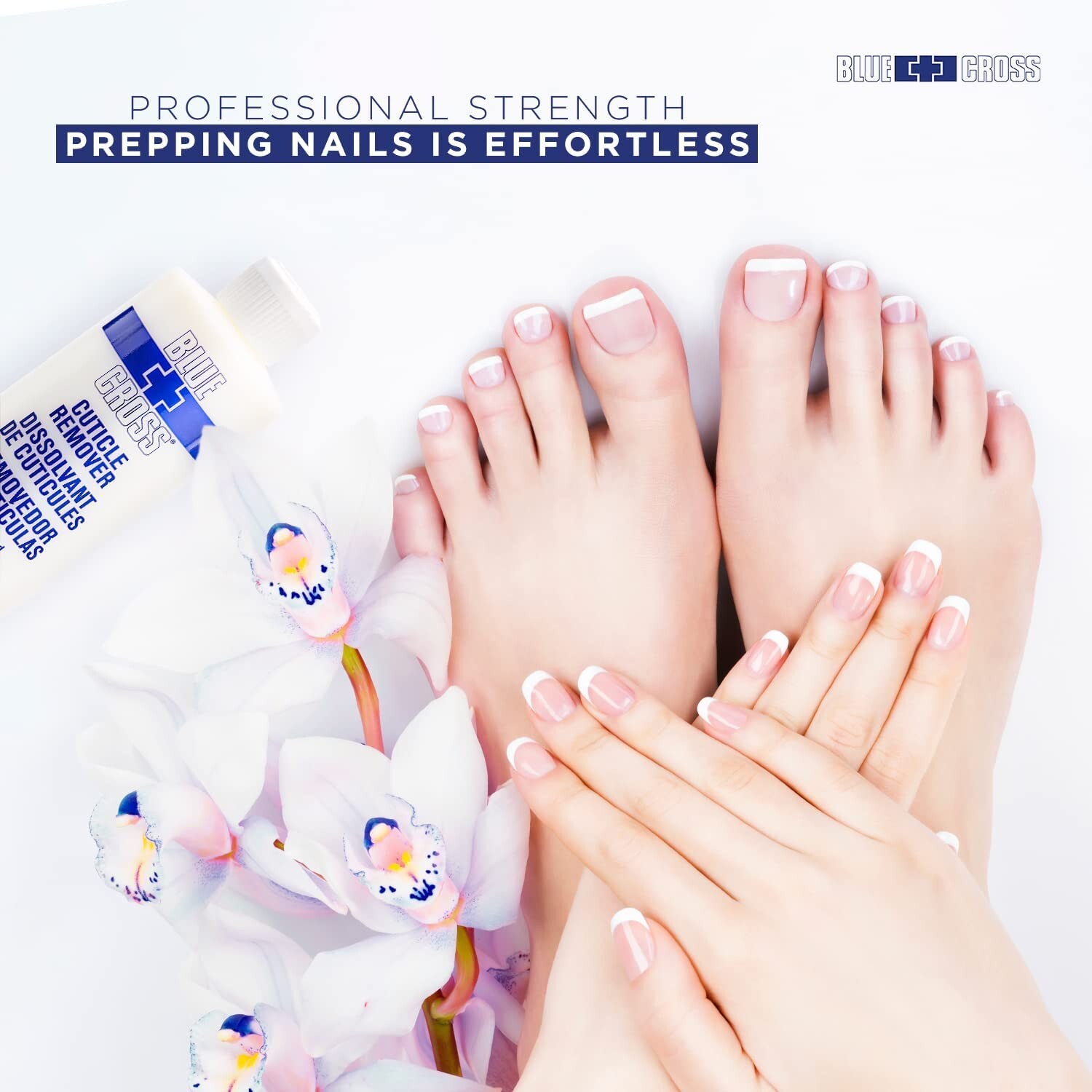 Blue Cross Cuticle Remover Professional Nail Care 6 fl oz / 177mL FREE