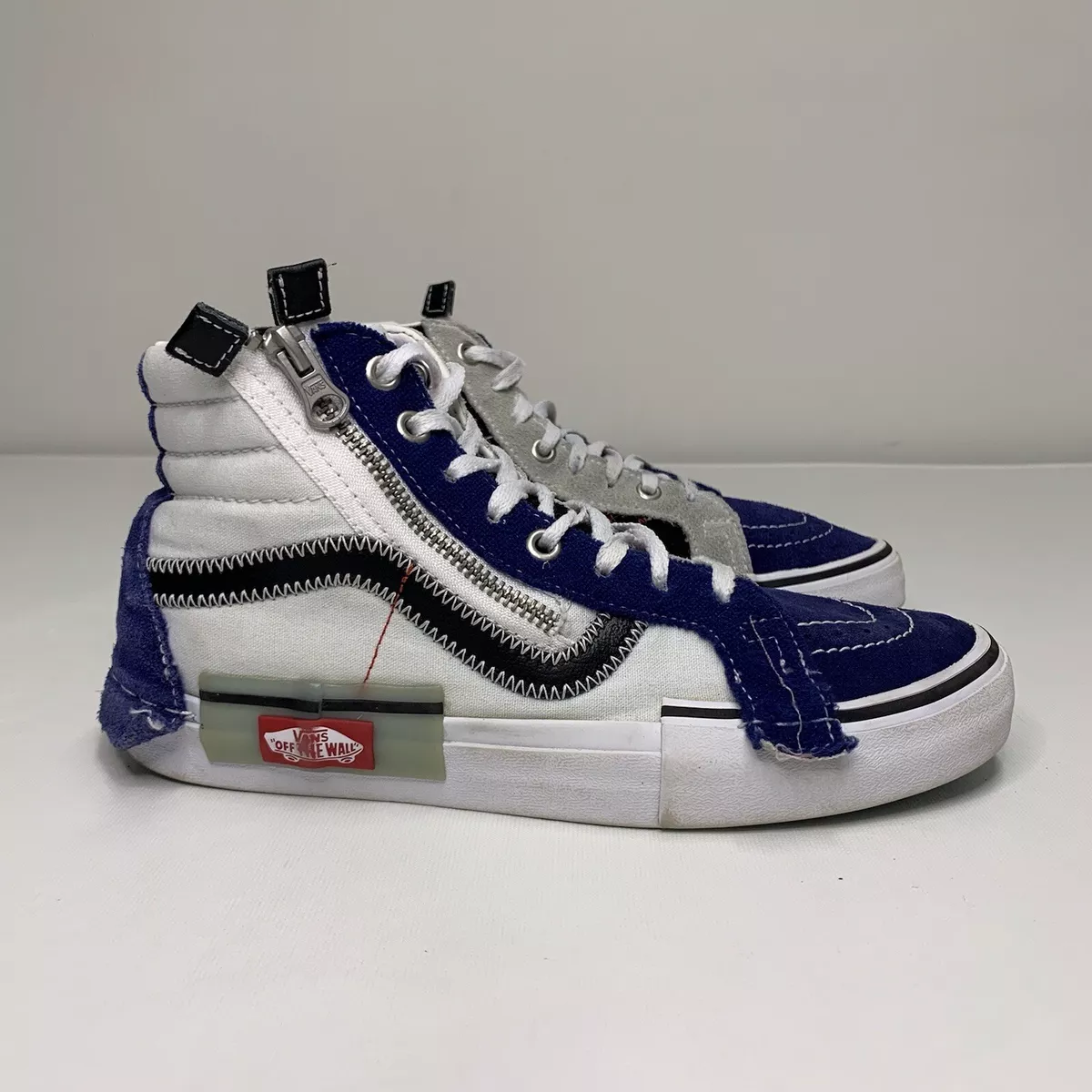 Vans clearance deconstructed blue