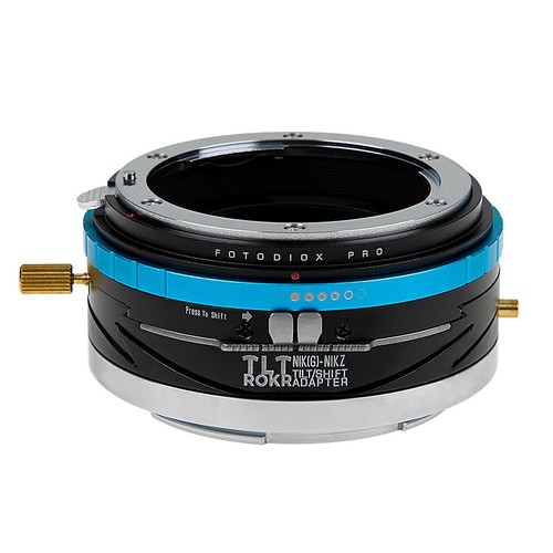 Adattatore obiettivo Fotodiox Tilt Shift obiettivo Nikon G F a Nikon Z Z7 Z8 Zfc Z50 Z9II - Foto 1 di 5