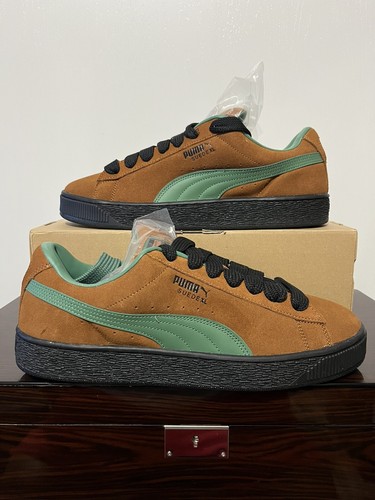 Puma Suede XL Teak Deep Forest Brown Black 395205-15 Herren Lifestyle Skate Gr. 13