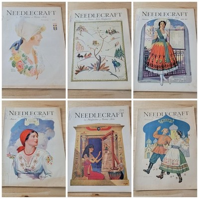 Vintage NEEDLECRAFT MAGAZINE & WOMAN'S WORLD 1920s-1930s YOU CHOOSE