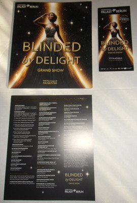 Friedrichstadt-Palast Berlin Progamm 2025/2026 Blinded by Delight Heft Program