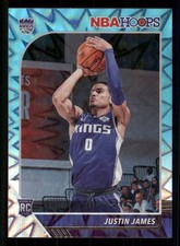 2019-20 Hoops Teal Explosion #244 Justin James