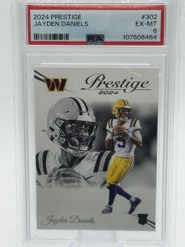 2024 Prestige - Jayden Daniels (RC) PSA 6 #302
