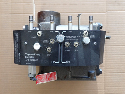 ThyssenKrupp I-3 Elevator Oildraulic Controller Relief Valve 7505AD1