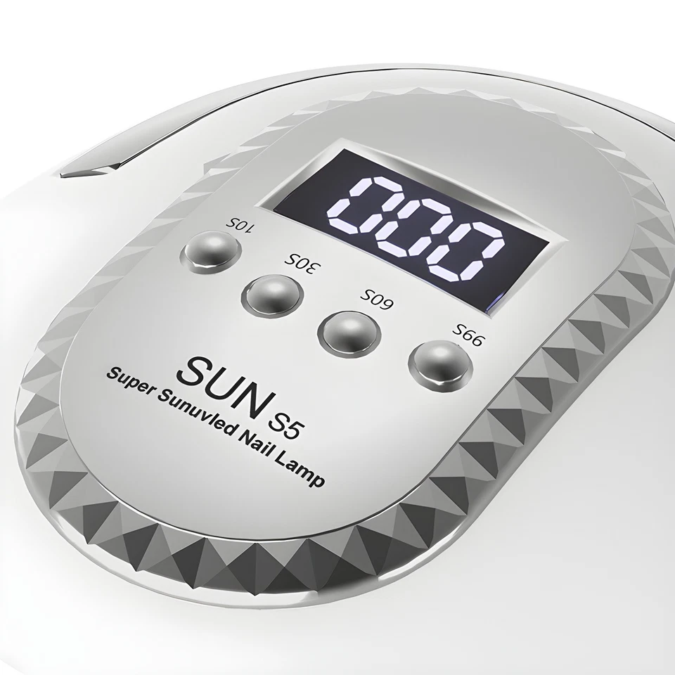 Lampada UV LED 280W Professionale Unghie Gel Semipermanente 66 LED Timer Auto - Imagen 3 de 4