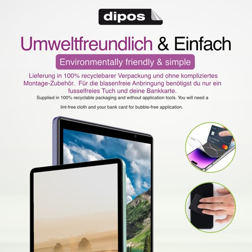 2x Schutzfolie klar für Creality Sonic Pad Displayschutzfolie Folie Display - Afbeelding 4 van 6