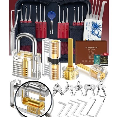 37+5 Stück Lockpicking Set, [2026 Neueste Pioneer Edition & Neues Freischaltu...