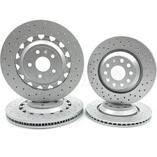FÜR AUDI RS3 8V 2017-2020 BREMSSCHEIBEN VORNE HINTEN 8V0615301R 370mm 310mm