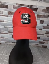 NC State Wolfpack Hat Cap Red Black NCAA College Embroidered Mens