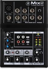 Mackie Mix5 5-channel Compact Mixer