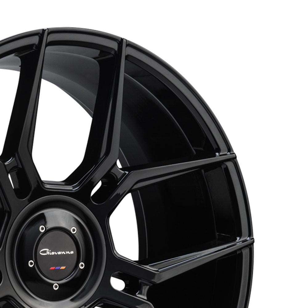 24" Giovanna Haleb Black 24x10 Concave Wheels Rims Fits Rolls-Royce Wraith